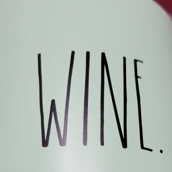 Rae Dunn insulated tumbler with lid, WINE seafoam green - Picture 7 of 7